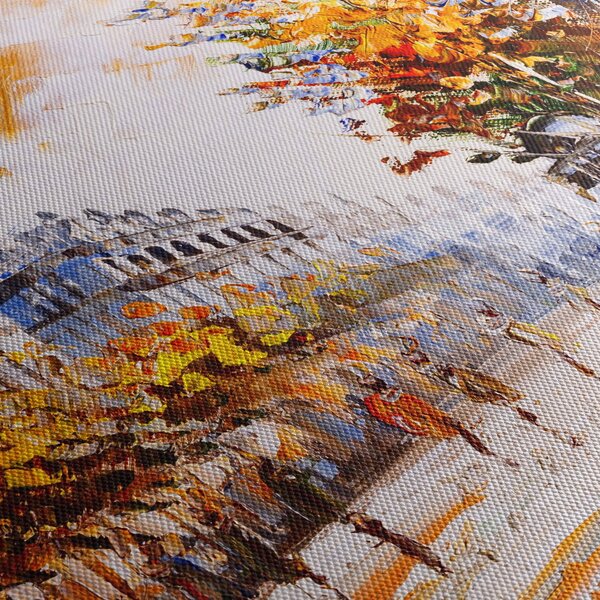 Obraz - Ulica w Paryżu (125x70 cm)