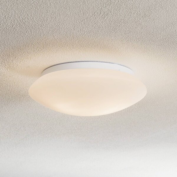 Lampa sufitowa Gjovik Argon, możliwość ściemniania, biały / opal, salon / jadalnia, szkło, nowoczesny