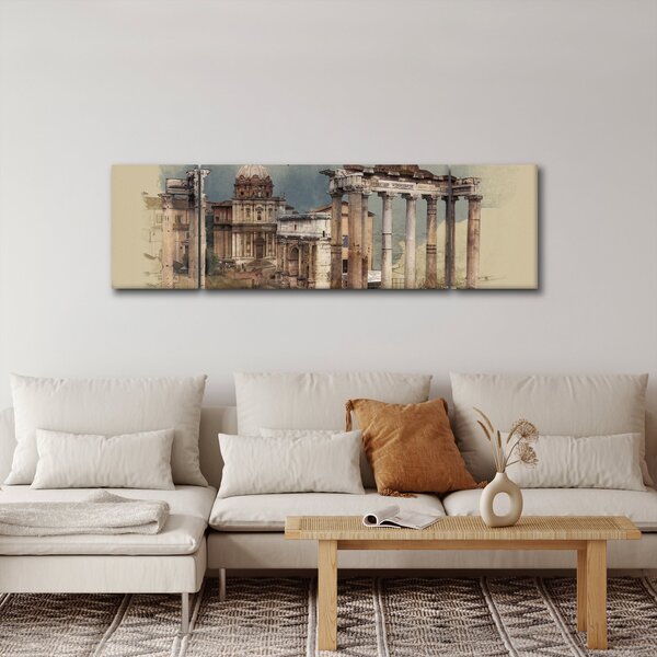 Obraz - Forum Romanum, Rzym, Włochy (170x50 cm)
