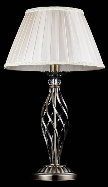 Maytoni Lampa stołowa Grace, mosiężny / złoty, salon / jadalnia, metal, dworkowy / rustykalny