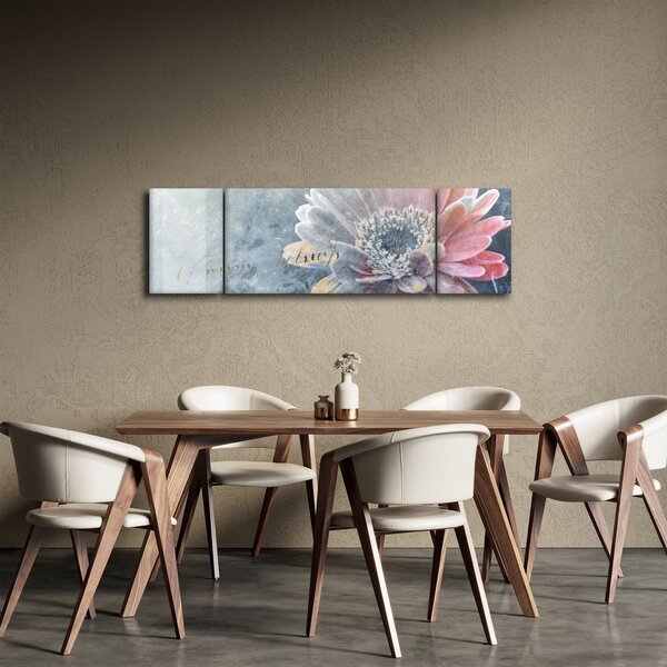 Obraz - Zimowy kwiat (170x50 cm)