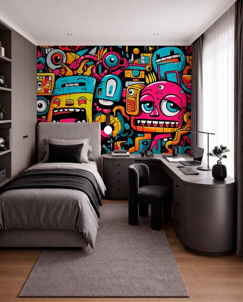 Fototapety Graffiti, Fototapety Abstrakcja, w05762 : Uwalls.pl