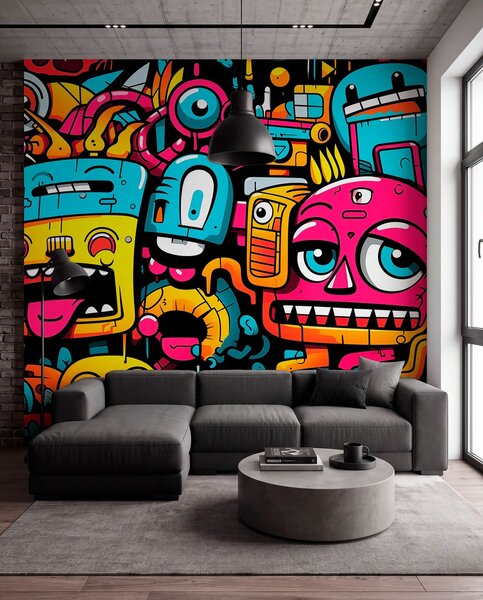 Fototapety Graffiti, Fototapety Abstrakcja, w05762 : Uwalls.pl