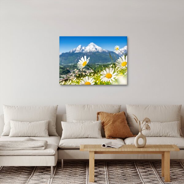 Obraz - Wiosna w Alpach (70x50 cm)