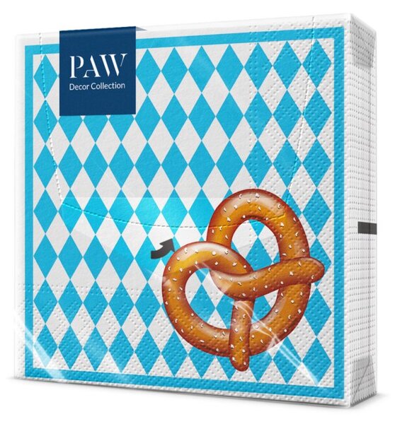 Serwetki papierowe PAW 33x33 cm dekoracyjne stołowe na przyjęcie 20 szt