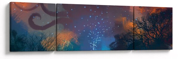 Obraz - Czarujący czarodziej (170x50 cm)