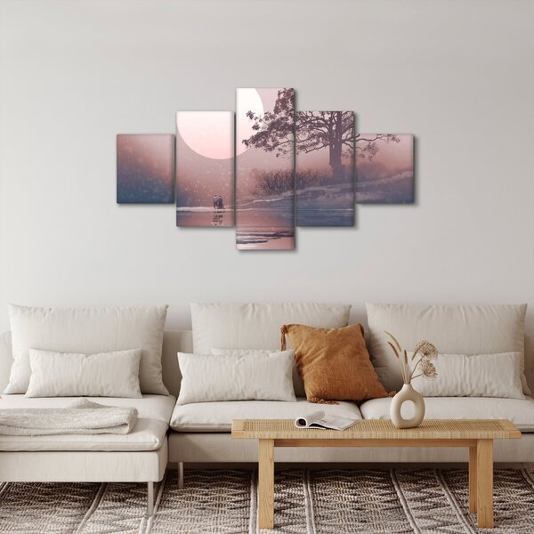 Obraz - Zakochana para (125x70 cm)