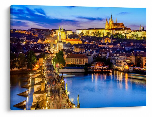 Obraz - Most Karola, Praga, Czechy (70x50 cm)