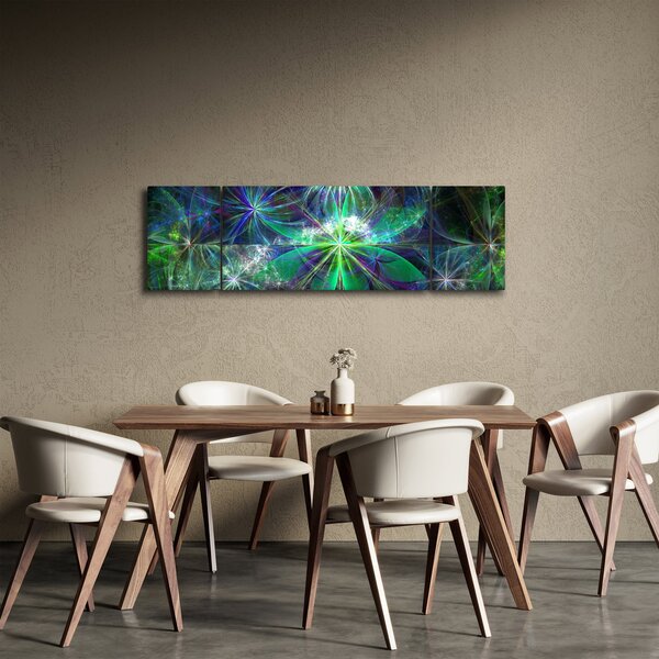Obraz - Abstrakcyjne kształty geometryczne (170x50 cm)