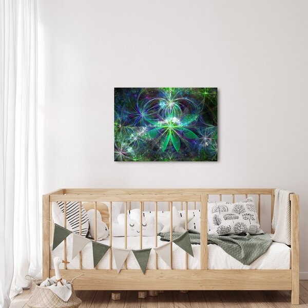 Obraz - Abstrakcyjne kształty geometryczne (70x50 cm)