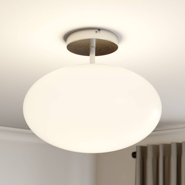 Lampa sufitowa Sonika Lindby, możliwość ściemniania, aluminiowy / szary / cynkowy, salon / jadalnia