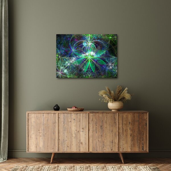 Obraz - Abstrakcyjne kształty geometryczne (70x50 cm)