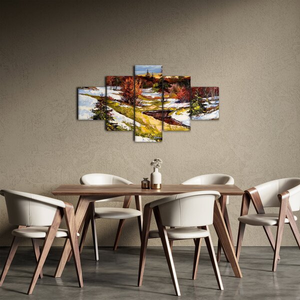 Obraz - Nadejście wiosny (125x70 cm)