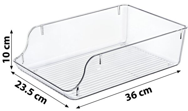 Organizer do lodówki EASYFORM Clear Cans 8.5 L