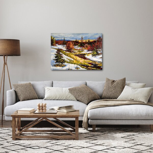 Obraz - Nadejście wiosny (70x50 cm)