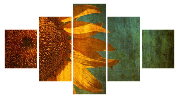 Obraz - Słonecznik (125x70 cm)
