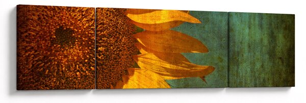 Obraz - Słonecznik (170x50 cm)