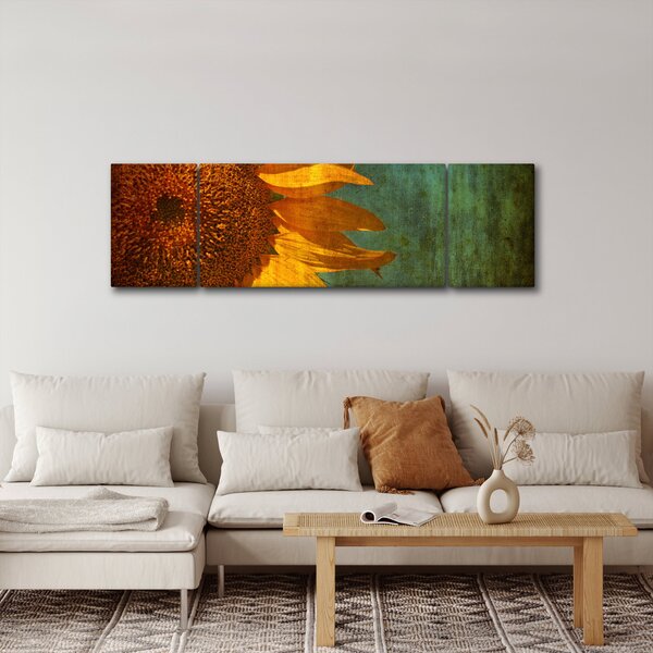 Obraz - Słonecznik (170x50 cm)