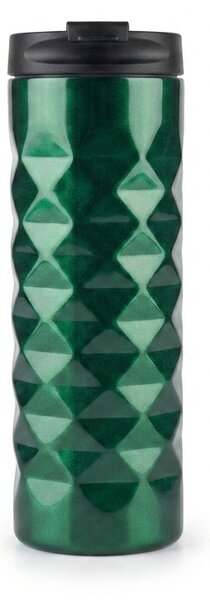 Stalowa butelka termiczna MALACHITE 370 ml, zielona