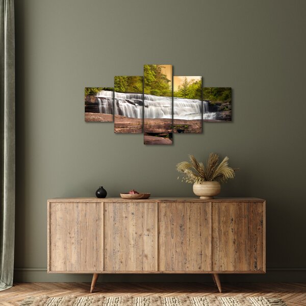 Obraz wodospadu (125x70 cm)