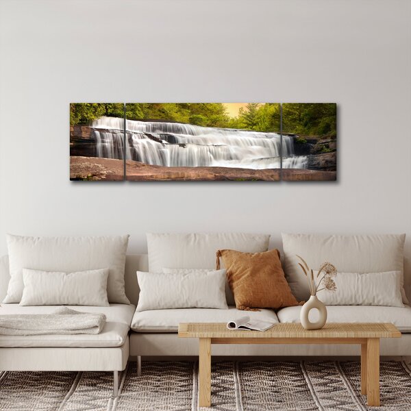 Obraz wodospadu (170x50 cm)