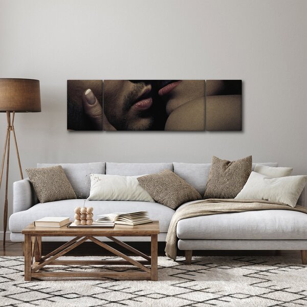 Obraz - Pocałunek (170x50 cm)