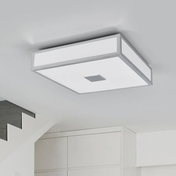Lampa sufitowa Eniola Lindby, możliwość ściemniania, chromowy / srebrny, łazienka, tworzywo sztuczne, nowoczesny