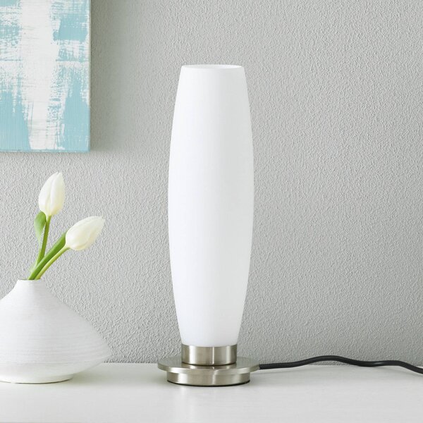 Paul Neuhaus Lampa stołowa LED Tyra, możliwość ściemniania, salon / jadalnia, szkło, nowoczesny