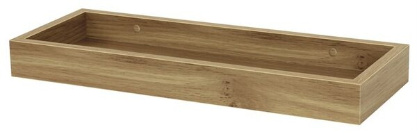 Półka ścienna P-010, dąb, 40 cm