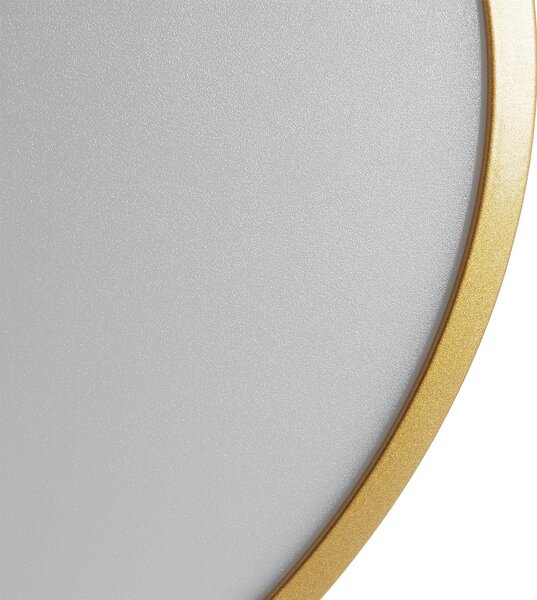 ORION Lampa sufitowa LED Vika, mosiężny / złoty, salon / jadalnia, aluminium, nowoczesny