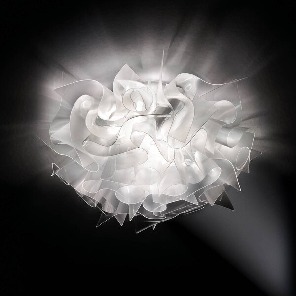 Slamp Lampa sufitowa designerska VELI, możliwość ściemniania, przezroczysty / transparentny, salon / jadalnia, tworzywo sztuczne, design
