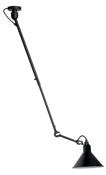 Lampa Sufitowa Lampe Gras, czarny, salon, metal