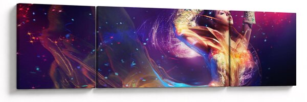 Obraz mistycznej kobiety (170x50 cm)