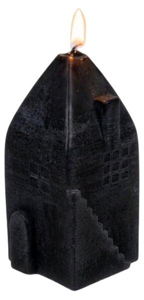 Świeca słupowa HOUSIX 13 cm - różne kolory Kolor: Czarny