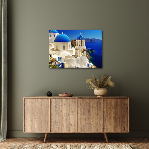 Obraz - Santorini, Grecja (70x50 cm)