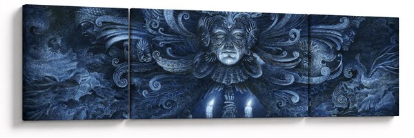 Obraz - Ciemny barok (170x50 cm)
