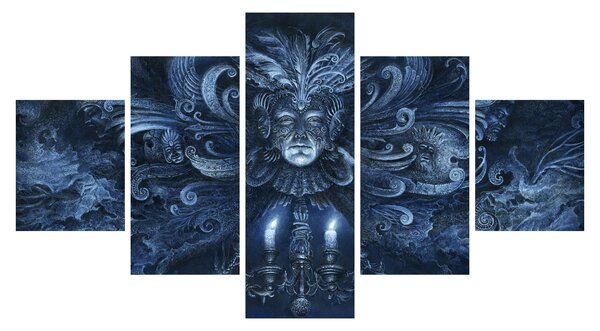 Obraz - Ciemny barok (125x70 cm)
