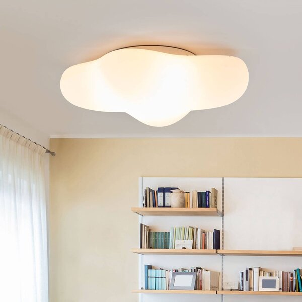 Mantra Iluminación Lampa sufitowa designerska EOS, biały / opal, salon / jadalnia, design