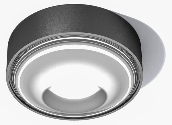 LOOM DESIGN Lampa sufitowa Sif, możliwość ściemniania, czarny, łazienka, aluminium, nowoczesny