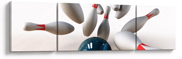 Obraz - Kręgle (170x50 cm)