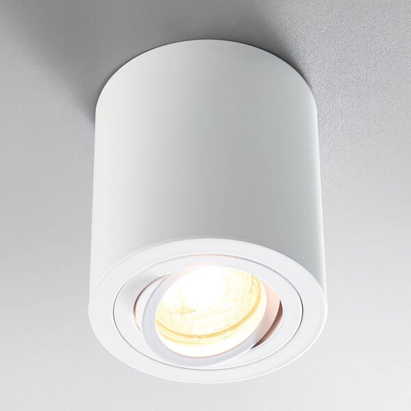 Heitronic Reflektor natynkowy ADL9301, biały możliwość ściemniania, biały / opal, aluminium, nowoczesny