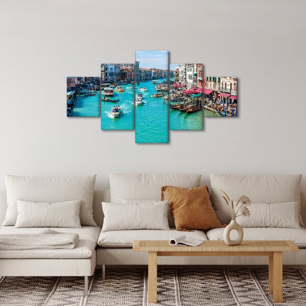 Obraz - Canal Grande, Wenecja, Włochy (125x70 cm)