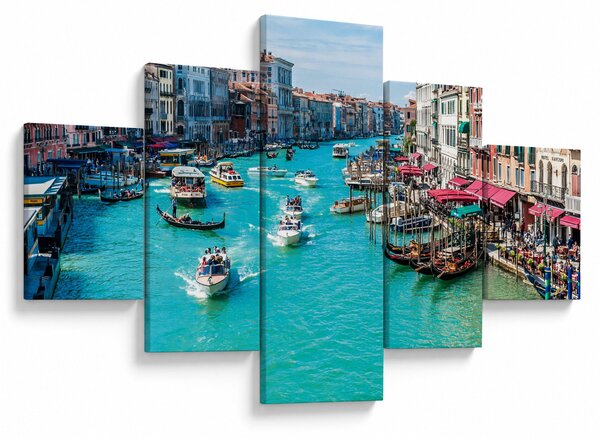 Obraz - Canal Grande, Wenecja, Włochy (125x70 cm)