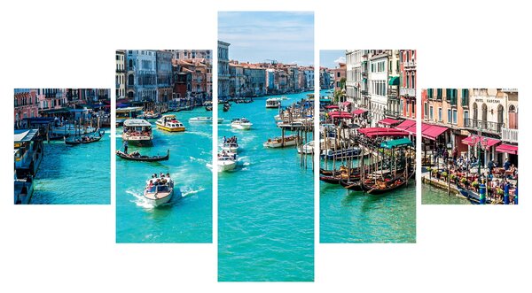Obraz - Canal Grande, Wenecja, Włochy (125x70 cm)