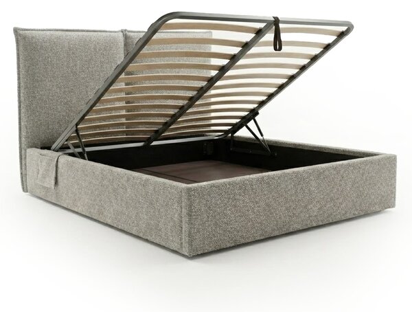 MebleMWM Łóżko tapicerowane z pojemnikiem SLAY | 120x200 | Kolor do wyboru