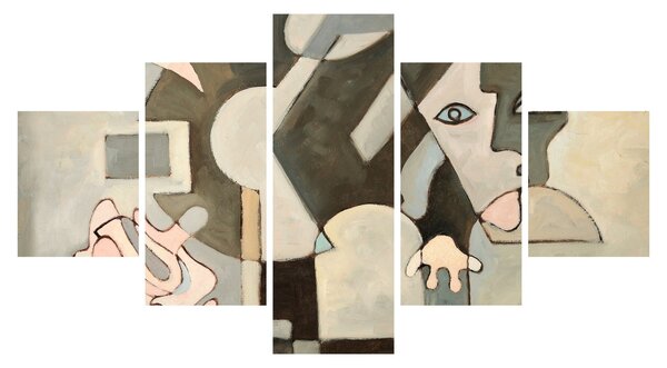 Obraz - Kubizm (125x70 cm)