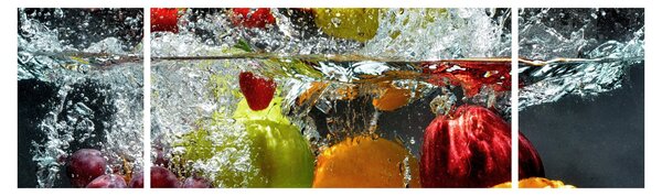 Obraz - Owoce (170x50 cm)