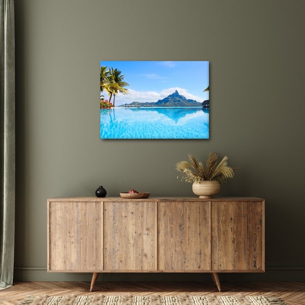 Obraz - Bora-Bora, Polinezja Francuska (70x50 cm)