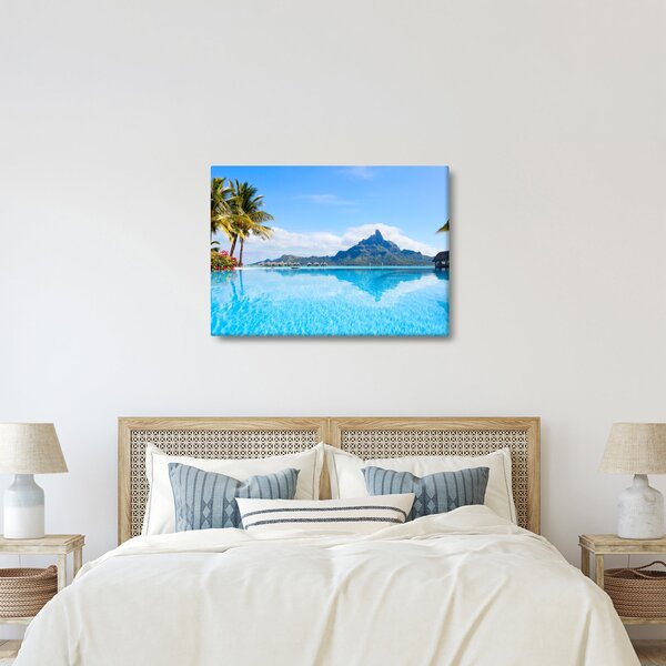 Obraz - Bora-Bora, Polinezja Francuska (70x50 cm)