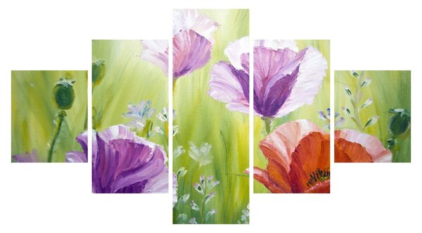 Obraz - Maki (125x70 cm)